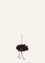 Load image into Gallery viewer, AW23 MICRO MAGDA BAG BLACK EMBROIDERY PEARL