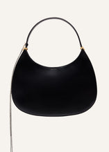 Load image into Gallery viewer, Large Vesna Black Leather