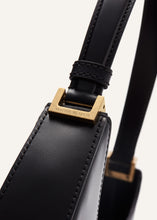 Load image into Gallery viewer, Large Vesna Black Leather