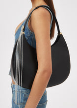 Load image into Gallery viewer, Large Vesna Black Leather