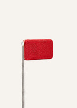 Load image into Gallery viewer, Lelia Clutch Red Crochet