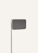 Load image into Gallery viewer, LELIA CLUTCH BLACK CRYSTALS
