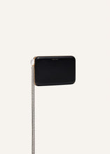 Load image into Gallery viewer, LELIA CLUTCH BLACK LEATHER