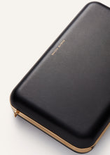 Load image into Gallery viewer, LELIA CLUTCH BLACK LEATHER