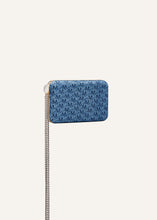 Load image into Gallery viewer, LELIA CLUTCH BLUE DENIM