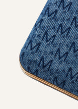 Load image into Gallery viewer, LELIA CLUTCH BLUE DENIM