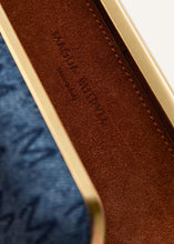 Load image into Gallery viewer, LELIA CLUTCH BLUE DENIM