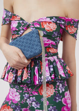 Load image into Gallery viewer, Lelia Clutch Blue Denim