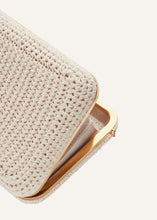 Load image into Gallery viewer, LELIA CLUTCH CREAM CROCHET