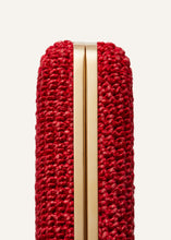 Load image into Gallery viewer, LELIA CLUTCH RED CROCHET