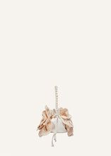 Load image into Gallery viewer, PF23 MAGDA BAG CREAM SATIN CROCHET PEARL