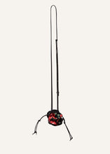 Load image into Gallery viewer, Micro pearl Magda bag in black floral print
