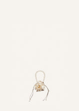 Load image into Gallery viewer, Micro pearl Magda bag in cream satin