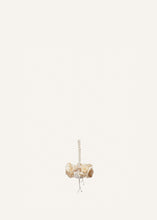 Load image into Gallery viewer, Micro pearl Magda bag in cream satin