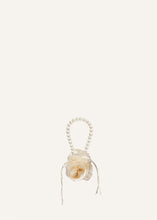 Load image into Gallery viewer, PF23 SMALL MAGDA BAG CREAM SATIN PEARL