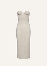 Load image into Gallery viewer, SS24 CROCHET 01 DRESS BEIGE
