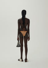 Load image into Gallery viewer, SS24 CROCHET 02 TOP BRA BROWN