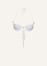 Load image into Gallery viewer, SS24 CROCHET 02 TOP BRA WHITE