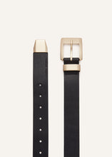 Load image into Gallery viewer, AW23 BELT 01 BLACK GOLD
