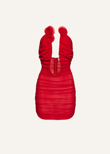 AW23 DRESS 24 RED