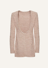 Load image into Gallery viewer, AW23 KNITWEAR 14 DRESS BEIGE
