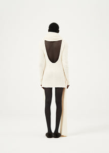 AW23 KNITWEAR 18 SCARF CREAM