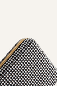 LELIA CLUTCH BLACK CRYSTALS