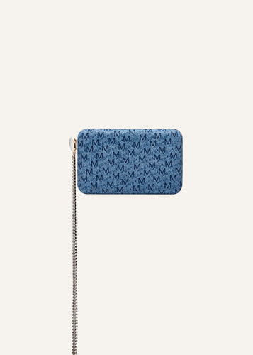 LELIA CLUTCH BLUE DENIM