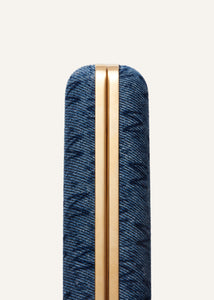 LELIA CLUTCH BLUE DENIM