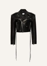 Load image into Gallery viewer, PF20 LEATHER 07 JACKET BLACK
