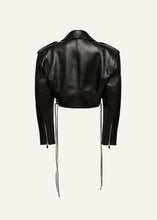 Load image into Gallery viewer, PF20 LEATHER 07 JACKET BLACK
