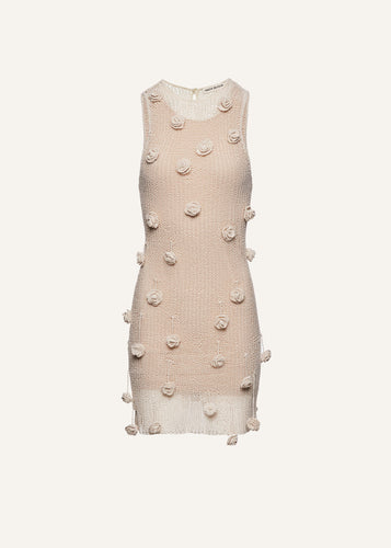 PF23 CROCHET 03 DRESS CREAM