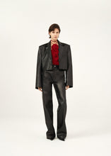 Load image into Gallery viewer, PF23 LEATHER 02 PANTS BLACK
