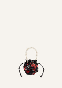 PF23 MAGDA BAG BLACK PRINT PEARL