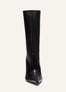 PF23 SHARP POINTED BOOT LEATHER BLACK