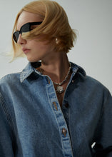 Load image into Gallery viewer, PF24 DENIM 06 SHIRT BLUE
