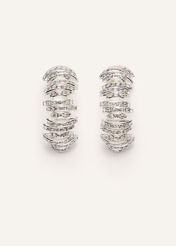 PF24 EARRINGS 09 COL SILVER