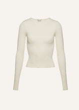 Load image into Gallery viewer, PF24 KNITWEAR 07 TOP CREAM
