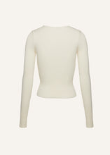 Load image into Gallery viewer, PF24 KNITWEAR 07 TOP CREAM
