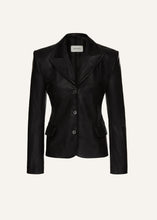 Load image into Gallery viewer, PF24 LEATHER 12 BLAZER BLACK
