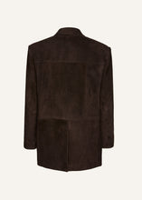 Load image into Gallery viewer, PF24 LEATHER 13 JACKET BROWN SUEDE
