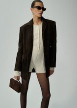 Load image into Gallery viewer, PF24 LEATHER 13 JACKET BROWN SUEDE
