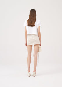 RE22 SKIRT 05 CREAM CROCHET