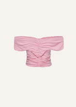 Load image into Gallery viewer, Wrap cutout tshirt in pink
