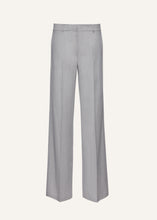 Load image into Gallery viewer, Wide leg tailored pants in grey
