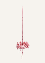 Load image into Gallery viewer, Small Magda bag pearl strap in pink satin
