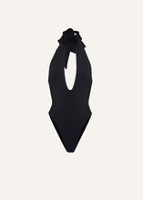 Load image into Gallery viewer, Halterneck bodysuit in black
