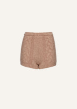 Load image into Gallery viewer, RE24 KNITWEAR 05 SHORTS CARAMEL
