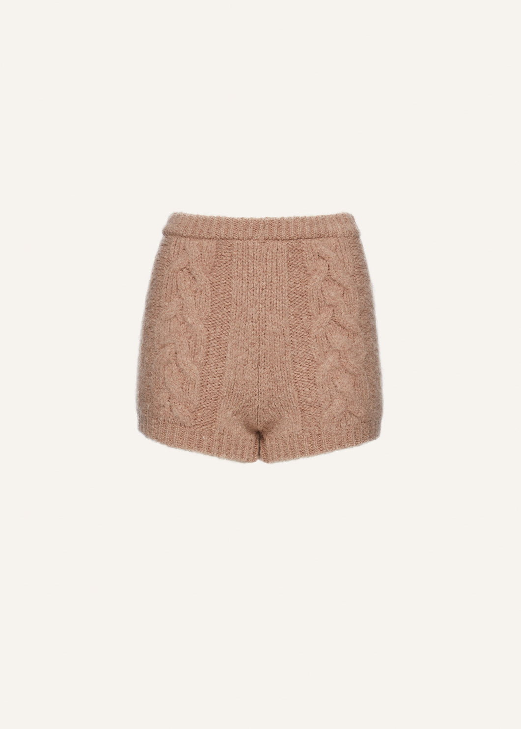 RE24 KNITWEAR 05 SHORTS CARAMEL