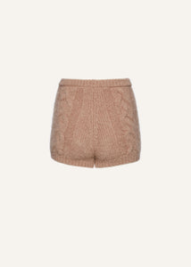 RE24 KNITWEAR 05 SHORTS CARAMEL